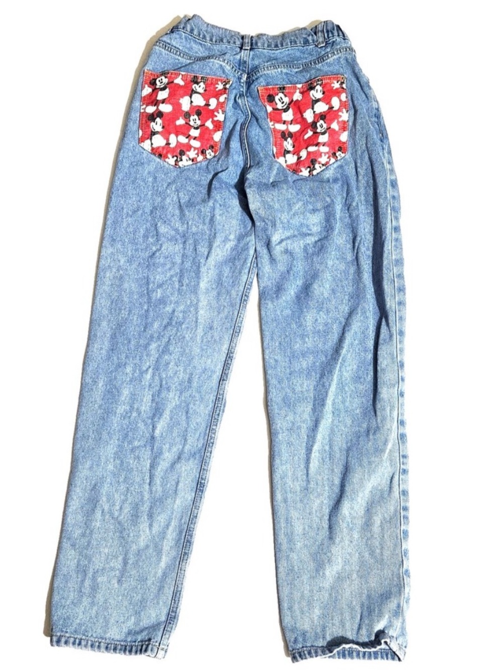 Vintage Light Wash Pull & Bear Disney Mickey Mouse Jeans